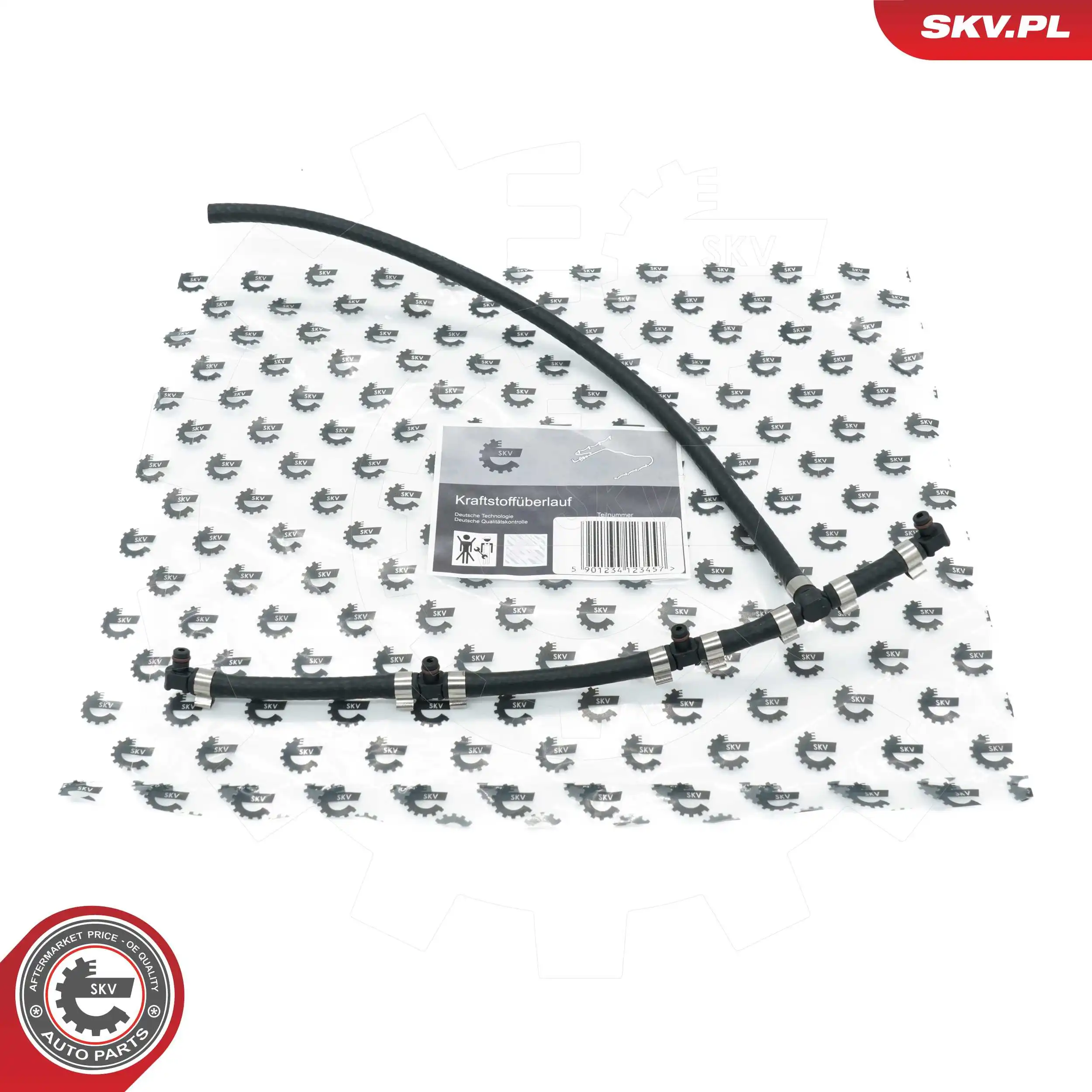 Hose, fuel overflow
